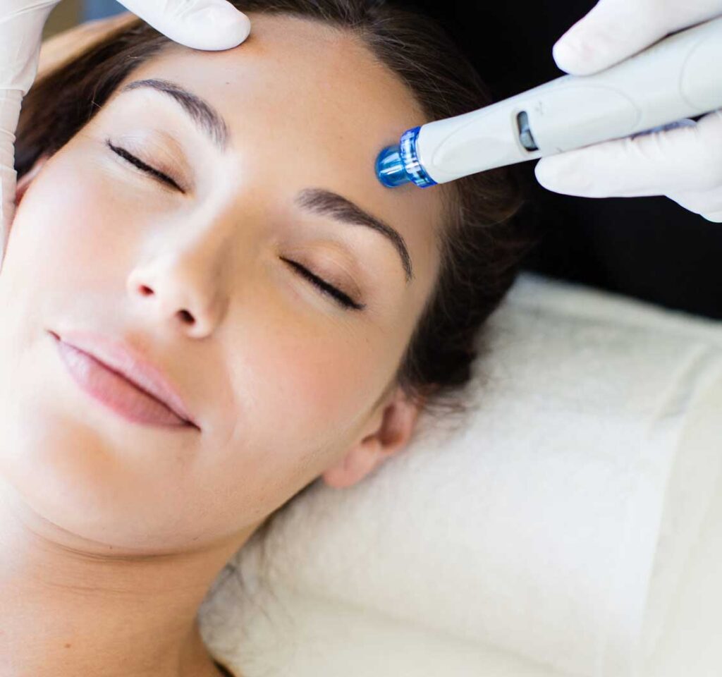 Hydrafacial, Limpieza